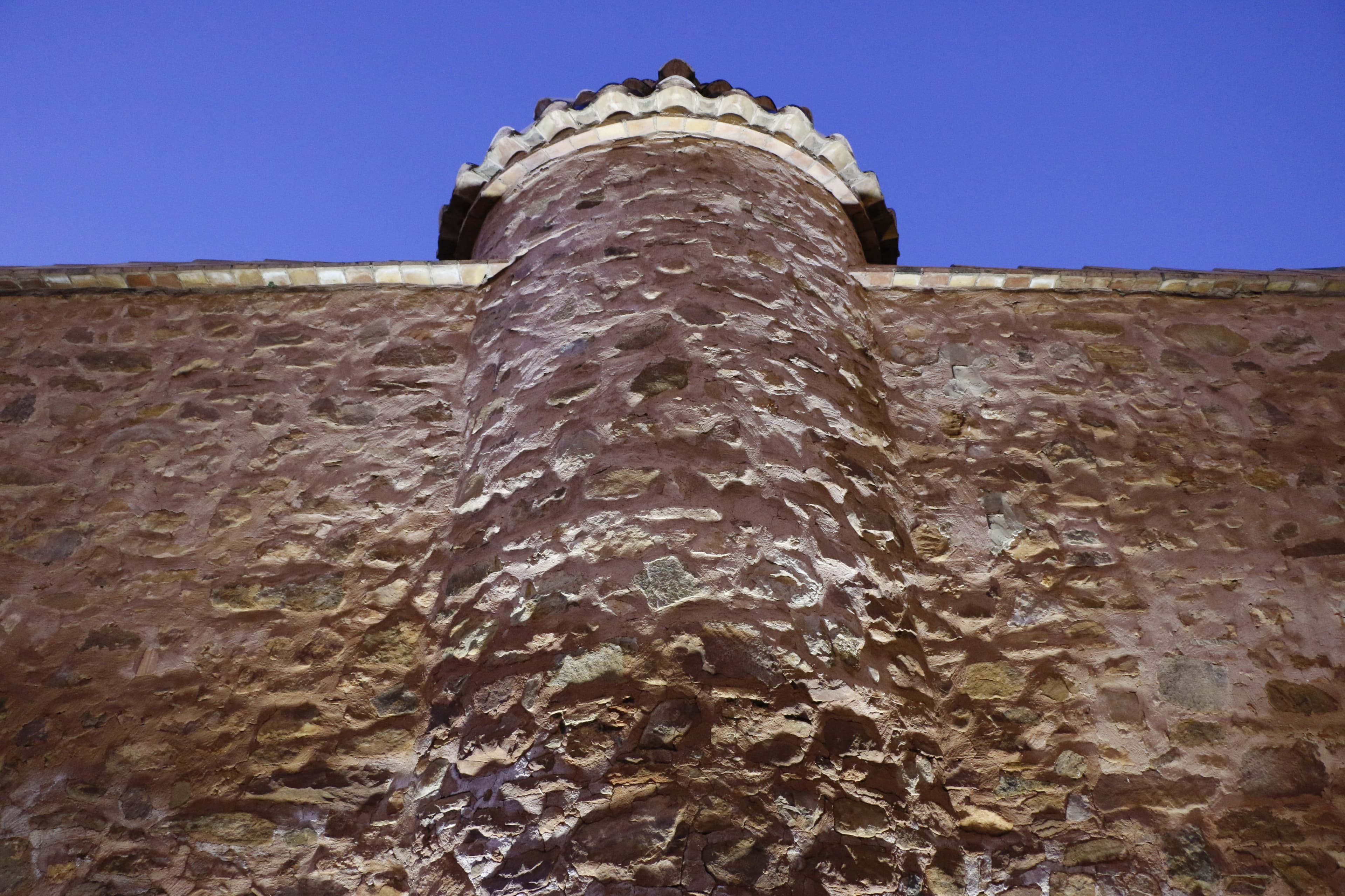 Muralla del jardín botánico
